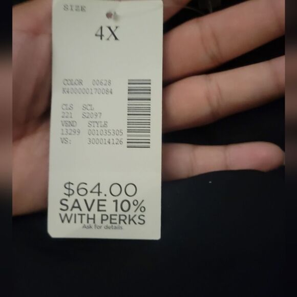 CATHERINES Active Wear Women's Plus size (Black Shorts)‎ A14 - Picture 3 of 5